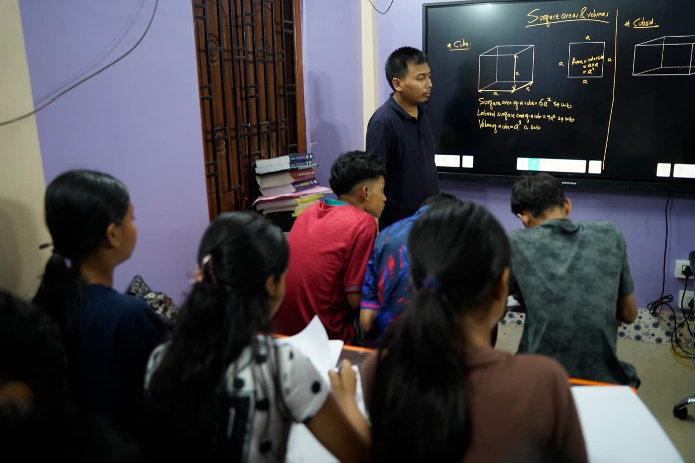 Smartboard geometry concept lesson
